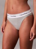 Gri Chiloti Tanga - Icon Cotton Modal  Femei
