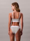 Gri Chiloti Tanga - Icon Cotton Modal  Femei