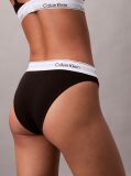 Negru Chiloti Tanga - Icon Cotton Modal  Femei