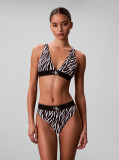 Multi Triangle Bralette - Graphic Monogram Microfibre Stretch  Women