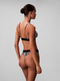 Multi Triangle Bralette - Graphic Monogram Microfibre Stretch  Women