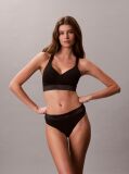 Negru Tanga - Icon Cotton Modal  Femei