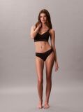 Negru Bralette Push-Up - Icon Cotton Modal  Femei