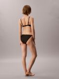 Negru Sutien Triunghi Fara Captuseala - CK Black Floral Lace  Femei