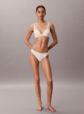 Alb Sutien Plunge Cu Captuseala Usoara – Signature Stretch Lace  Femei