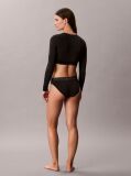 Negru Sutien Bralette – Icon Cotton Modal Metallic  Femei