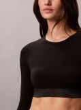 Negru Sutien Bralette – Icon Cotton Modal Metallic  Femei