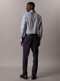 Albastru Camasa Barbateasca Slim Fit Din Material Elastic Cu Tehnologie Non-Iron  Barbati