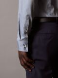 Albastru Camasa Barbateasca Slim Fit Din Material Elastic Cu Tehnologie Non-Iron  Barbati