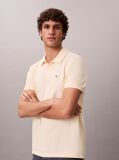 Bej Tricou Polo Din Bumbac Piqué  Barbati