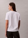 Alb Tricou Classic Monogram Cu Paiete  Femei