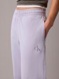 Mov Pantaloni Jogger Din Bumbac Terry Cu Monograma  Femei