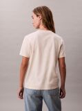 White Monogram Logo Tee  Women