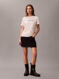 Bej Tricou Cu Maneca Scurta  Femei