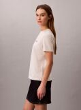 Bej Tricou Cu Maneca Scurta  Femei