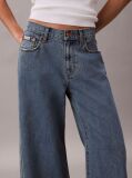 Denim Blugi Cu Croiala Ultra Larga  Femei