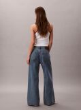 Denim Blugi Cu Croiala Ultra Larga  Femei