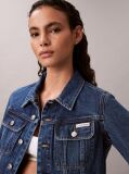 Denim Jacheta Denim 90S Cropped  Femei