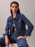Denim Jacheta Denim 90S Cropped  Femei