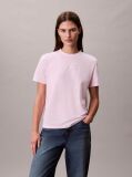 Roz Tricou Clasic Cu Logo Foil  Femei