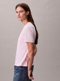 Roz Tricou Clasic Cu Logo Foil  Femei
