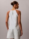Green Linen Blend Cami Top  Women