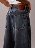 Denim Blugi Baggy Cu Talie Joasa Si Cusaturi Rasucite  Femei