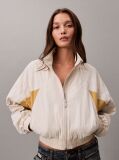 Multi Jacheta Scurta Din Nylon Cu Colour Block  Femei