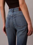 Denim Blugi Skinny Cu Croiala Usor Evazata  Femei