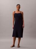 Albastru Rochie Din Denim Moale Cu Bretele Subtiri  Femei