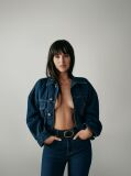 Denim Relaxed Denim Jacket  Women