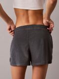 Gri Pantaloni Scurti Model Dolphin Din Material Frotir  Femei