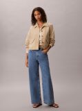 Denim Blugi Cu Croiala Wide Leg  Femei