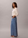 Denim Blugi Cu Croiala Wide Leg  Femei