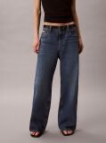 Denim Blugi Baggy Cu Talie Joasa  Femei