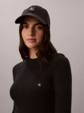 Negru Rochie Mini Evazata Din Bumbac Reiat  Femei