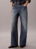 Denim Blugi Cu Croiala Larga  Femei