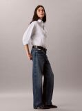 Denim Blugi Drepti, In Stilul Anilor '90  Femei