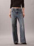 Denim Blugi Baggy Cu Talie Joasa  Femei