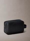 Negru Trusa De Cosmetice Cu Logo Signature  Barbati