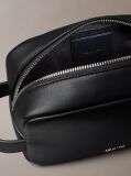 Negru Trusa De Cosmetice Cu Logo Signature  Barbati
