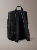 Negru Rucsac Patrat Compact Cu Textura Micro Pebble  Barbati