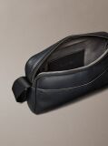 Negru Geanta Compacta Cu Logo CK Embosat  Barbati