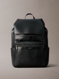 Negru Rucsac Compact Cu Fermoar Si Clapeta  Barbati
