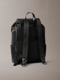 Negru Rucsac Compact Cu Fermoar Si Clapeta  Barbati