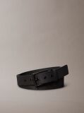 Negru Curea Din Material Ripstop Cu Logo Jacquard  Barbati