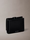 Negru Portofel 2 In 1 Cu Protectie RFID Si Suport Pentru Carduri  Femei