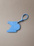 Albastru Charm Pentru Geanta Din Piele Cu Logo CK Cusut  Femei