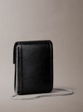 Negru Geanta Crossbody Pentru Telefon Cu Logo Emblematic  Femei