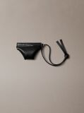 Negru Mini Charm In Forma De Slip Cu Logo  Femei